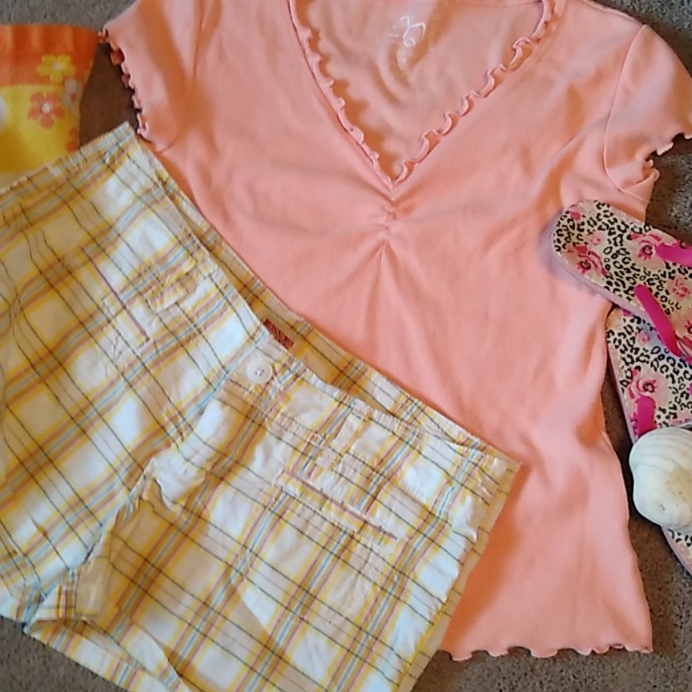 Shorts and shirt set Faded glory